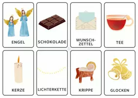 Vorschau - Spiele - Adventzeit Wortschatzkarten - Seite 3