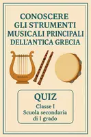anteprima - Quiz - Quiz: Conoscere gli strumenti musicali principali dell’antica Grecia - Pagina di copertina