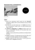 Vorschau - Klassenarbeiten - Klassenarbeit Deutsch Großstadtlyrik auf zwei Niveaus - Deckblatt