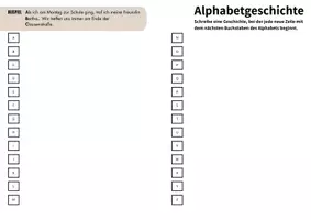 Vorschau - Arbeitsblätter - Alphabetgeschichte - Seite 2