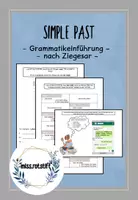 Vorschau - Stundenentwürfe - Simple Past - induktive Grammatikeinführung - Englischunterricht - Deckblatt