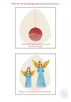 Vorschau - Stationenlernen - Adventzeit Bilder für den Bewegungswürfel - Deckblatt