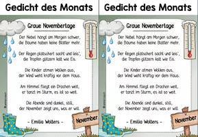 Vorschau - Arbeitsblätter - Gedichte Materialpaket - Seite 1