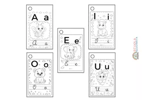 anteprima - Flashcard - Flashcards Vocali – Scuola Illustrata - Pagina 2