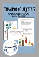 Vorschau - Stundenentwürfe - Comparison of adjectives - induktive Grammatikeinführung - Englischunterricht - Deckblatt