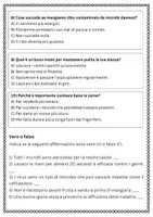 anteprima - Esercizi - Microbi: l'importanza dell'igiene - Pagina 3