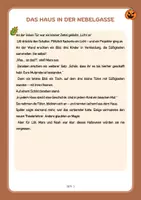 Vorschau - Arbeitsblätter - Deutsch Leseverstehen Erntedankfest Herbst-Krimi (Klasse 4-6) - Seite 3