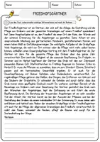 Vorschau - Arbeitsblätter - Friedhofsgärtner Beruf Arbeitsblätter mit Fragen + Lösungen Deutsch DaZ AB - Seite 1
