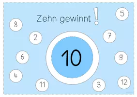 Vorschau - Spiele - Kopfrechenspiel "Zehn gewinnt" - Würfelspiel Addition 1.Klasse - Seite 2