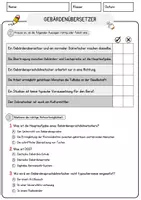 Vorschau - Arbeitsblätter - Gebärdenübersetzer Beruf Arbeitsblätter mit Fragen + Lösungen Deutsch DaZ AB - Seite 2
