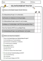 Vorschau - Arbeitsblätter - Geldwäschebeauftragter Beruf Arbeitsblätter mit Fragen + Lösungen Deutsch DaZ AB - Seite 2