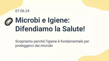 anteprima - Presentazioni / Lavagne - Igiene: prevenire malattie trasmesse da microbi - Pagina 1