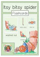 Vorschau - Bildkarten - Itsy bitsy spider (Flashcards grün) - Deckblatt