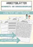 Vorschau - Arbeitsblätter - Berufe-Bundle: Richtig-Falsch-Aufgaben, Lesetexte und offene Reflexion - Seite 1