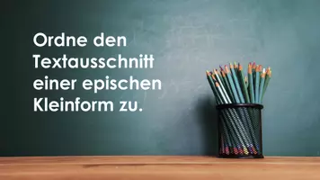 Vorschau - Stundenentwürfe - Speed Dating: Epische Kleinformen wiederholen - Seite 3