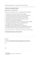 Vorschau - Unterrichtsreihen - New Zealand (Bundle) – Reading Comprehension / Writing Activities / Research - Seite 1