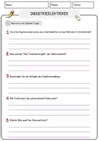 Vorschau - Arbeitsblätter - ndustrieelektriker Beruf Arbeitsblätter mit Fragen + Lösungen Deutsch DaZ AB - Seite 3