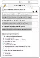 Vorschau - Arbeitsblätter - Kapellmeister Beruf Arbeitsblätter mit Fragen + Lösungen Deutsch DaZ AB - Seite 2
