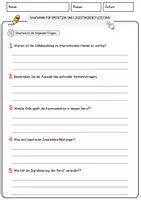 Vorschau - Arbeitsblätter - Kaufmann für Spedition und Logistikdienstleistung Beruf Arbeitsblätter mit Fragen + Lösungen Deutsch DaZ AB - Seite 3