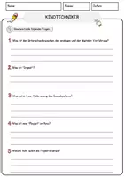 Vorschau - Arbeitsblätter - Kinotechniker Beruf Arbeitsblätter mit Fragen + Lösungen Deutsch DaZ AB - Seite 3