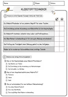 Vorschau - Arbeitsblätter - Klebstofftechniker Beruf Arbeitsblätter mit Fragen + Lösungen Deutsch DaZ AB - Seite 2