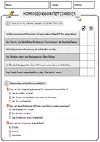 Vorschau - Arbeitsblätter - Korrosionsschutztechniker Beruf Arbeitsblätter mit Fragen + Lösungen Deutsch DaZ AB - Seite 2