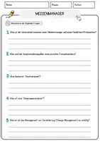 Vorschau - Arbeitsblätter - Medienmanager Beruf Arbeitsblätter mit Fragen + Lösungen Deutsch DaZ AB - Seite 3