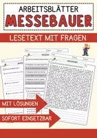Vorschau - Arbeitsblätter - Berufe Materialpaket: Lesetexte mit Richtig Falsch Multiple Choice und Offenen Fragen - Seite 1