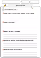 Vorschau - Arbeitsblätter - Messebauer Beruf Arbeitsblätter mit Fragen + Lösungen Deutsch DaZ AB - Seite 3