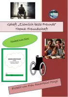 Vorschau - Stundenentwürfe - Freundschaft (Geheft ziemlich beste Freunde) - Deckblatt