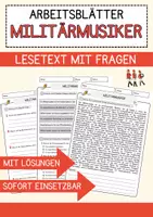 Vorschau - Arbeitsblätter - Berufe: Aufgaben-Komplettpaket mit Leseverständnis und Multiple Choice - Deckblatt
