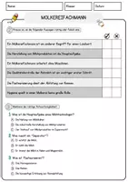 Vorschau - Arbeitsblätter - Berufe: Aufgaben-Komplettpaket mit Leseverständnis und Multiple Choice - Seite 3