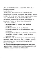 Vorschau - Bildkarten - Die 12 Monate Freunde - Seite 1