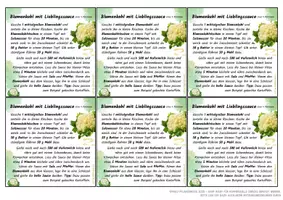 Vorschau - Unterrichtsreihen - Blumenkohl mit Lieblingssauce | Mini-Rezeptkarte | vegetarisch | Herbstgruß | Klasse 3–6 - Seite 1