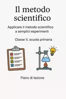 anteprima - Piani di lezione - Applichiamo il metodo scientifico a esperimenti semplici - Pagina di copertina