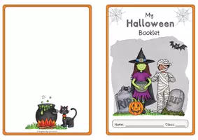 Vorschau - Arbeitsblätter - Halloween Englischunterricht: Übungsheft mit Vokabeln, Grammatik & Lesetraining (Klasse 4-6) - Seite 1