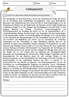 Vorschau - Arbeitsblätter - Parkmanager Beruf Arbeitsblätter mit Fragen + Lösungen Deutsch DaZ AB - Seite 1