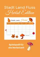 Vorschau - Spiele - Stadt Land Fluss Herbst - Spielspaß für die Herbstzeit - Deckblatt