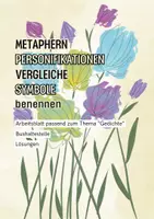 Vorschau - Arbeitsblätter - Metaphern, Personifikation, Vergleiche und Symbole bestimmen - Deckblatt