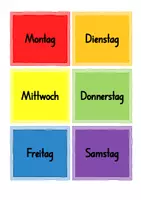 Vorschau - Arbeitsblätter - Materialpaket Jahreszeiten, Monate, Wochentage (Kalender) - Seite 3