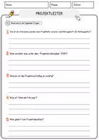 Vorschau - Arbeitsblätter - Projektleiter Beruf Arbeitsblätter mit Fragen + Lösungen Deutsch DaZ AB - Seite 3
