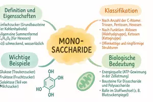 Vorschau - Arbeitsblätter - Arbeitsblatt "Monosaccharide: Glucose und Fructose" + interaktive Lösung & MP3 + Mindmap + Infografik - Seite 2
