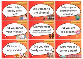 Vorschau - Spiele - Stop and Swap Cards - Simple Past Summer Holidays - Seite 2