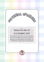 Vista previa - Para docentes: organización, planificación y formación - Llavero normativa: Resolución 23 de diciembre de 2021 - Portada