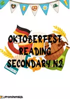 anteprima - Compiti in classe/Test - Attività & Tradizioni dell’Oktoberfest. Secondaria. Inglese. - Pagina di copertina