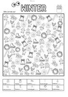 Vorschau - Mal- und Bastelvorlagen - Suchbilder - Zählen, Ausmalen, Lesen (Ab Klasse 1/DaZ) (Materialpaket) - Seite 3