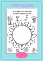 Vorschau - Arbeitsblätter - KUNST FÜR ZWISCHENDURCH: Frühlingsbild - Deckblatt