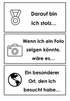 Vorschau - Poster - Sprechanlässe - Ferienrückblick (15 Impuls-Kärtchen) - Seite 2