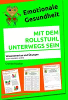Vorschau - Arbeitsblätter - Mit dem Rollstuhl unterwegs sein - Wissenswertes und Aufgaben - Deckblatt
