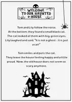 Vorschau - Arbeitsblätter - Simple Present Ghost Story worksheet - The Haunted House - Seite 3